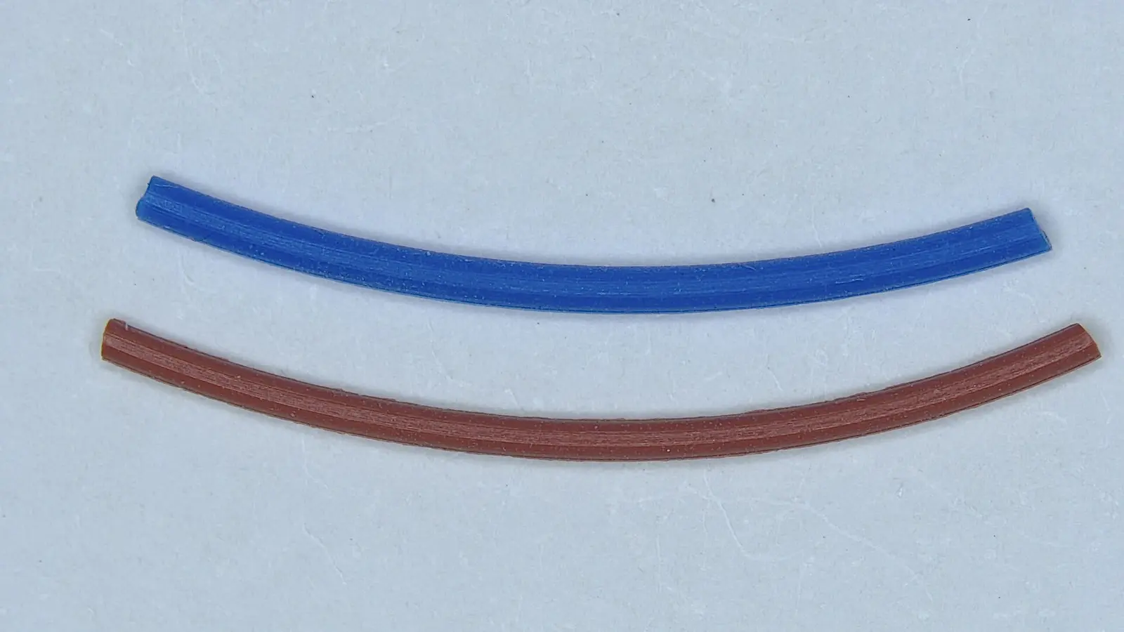 Blue and red custom elastomer profiles