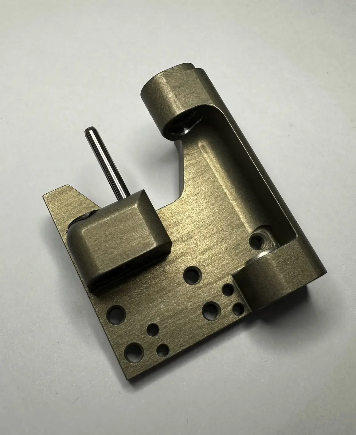 Custom machined test handler component